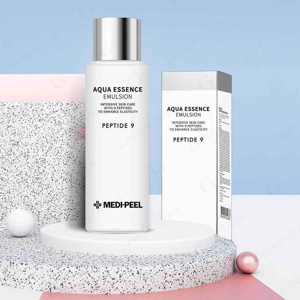 antiage estivo MEDI-PEEL Peptide 9 Aqua Essence Lifting Ampoule + Emulsion Set