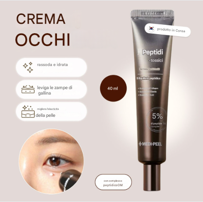 BOTOX like -PRPTIDE per zampe di galline  crema occhi  40ml