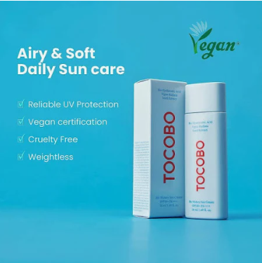 TOCOBO BIO WATERY SUN CREAM SPF50+ PA++++ VEGAN