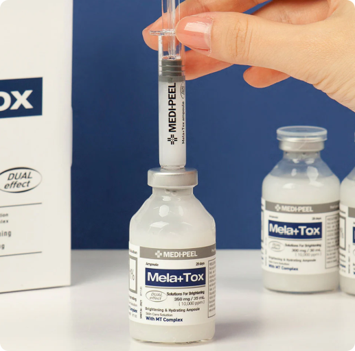 Medipeel Mela Plus Tox Ampoule – Il Trattamento d'Urto Professionale contro Macchie Ostinate, Melasma e Colorito Spento