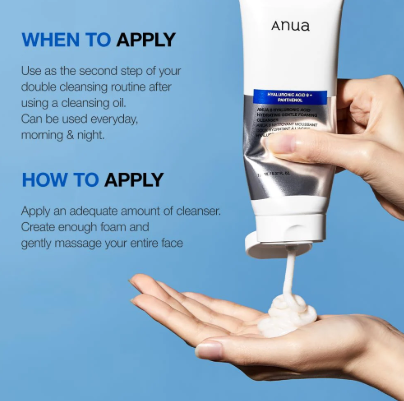 Anua – 8 Hyaluronic Acid Hydrating Gentle Foaming Cleanser 150 ml