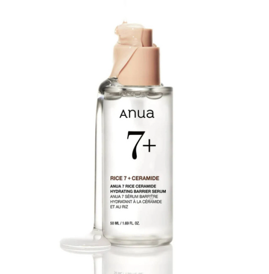 ANUA Rice 7 Ceramide Hydrating Barrier Seiro 50ml idratazione luminosita' cura la pelle