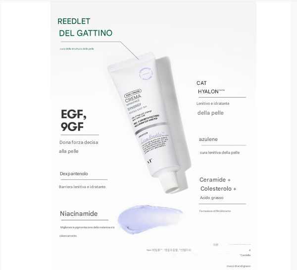 VT Cosmetics - 300 Reedle Shot Synergy Repair Cream - 50ml Crema riparatrice per pelli sensibili