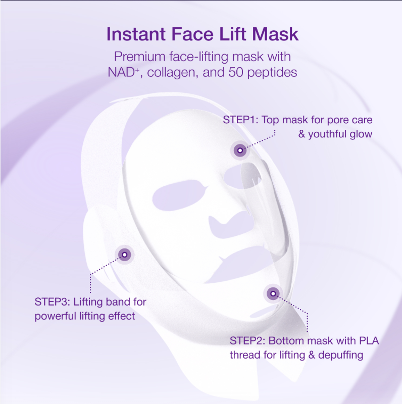 Numbuzin No.9 NAD Bio Lifting Full Cover Facial Mask (4ea)