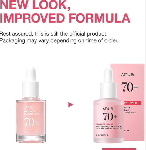 ANUA PEACH 70% NIACINAMIDE SERUM 30ml