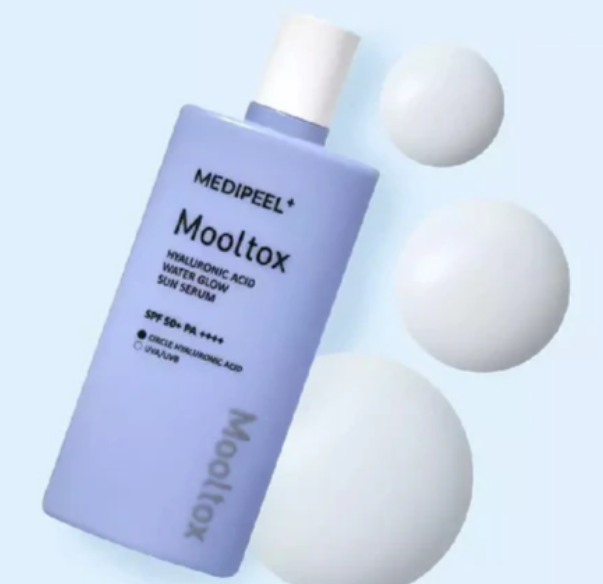 Siero Solare Idratante SPF50+ con Acido Ialuronico – Medi-Peel Mooltox Glow 52ml