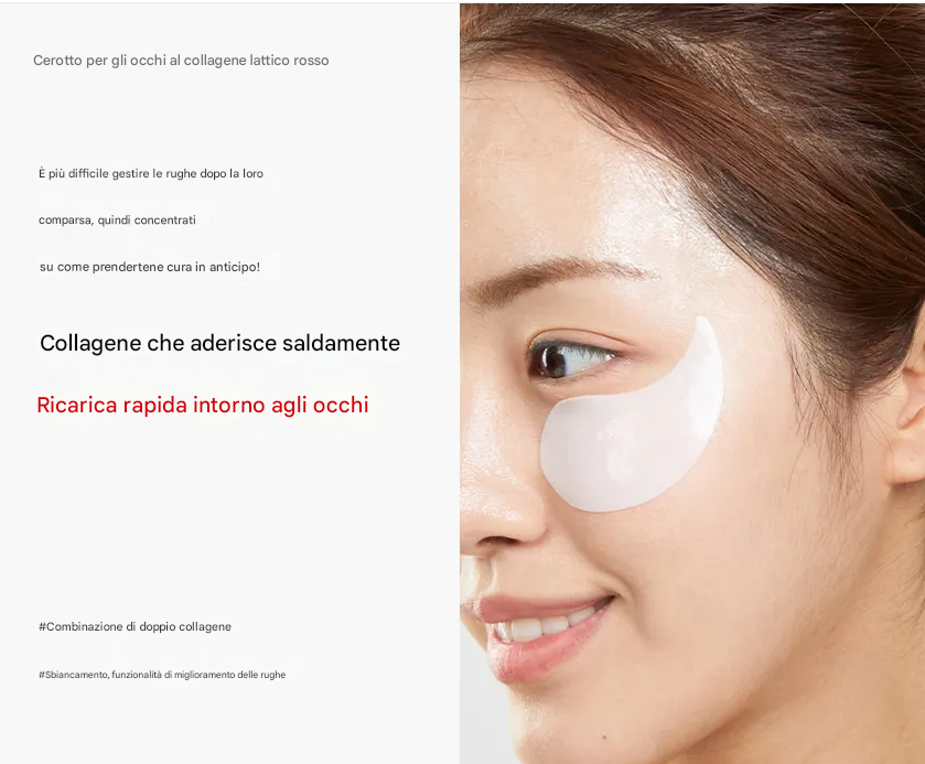 Medi-Peel Red Lacto Collagen Eye Patch 60pz