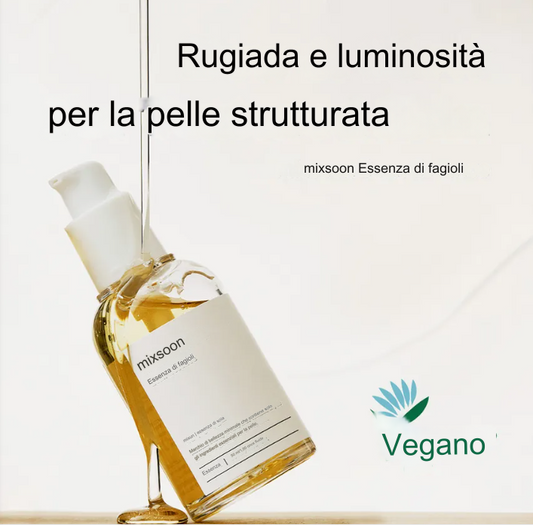 rimuovere cellure morte  e puntini bianchi e neri Mixsoon - Bean Essence 50ml