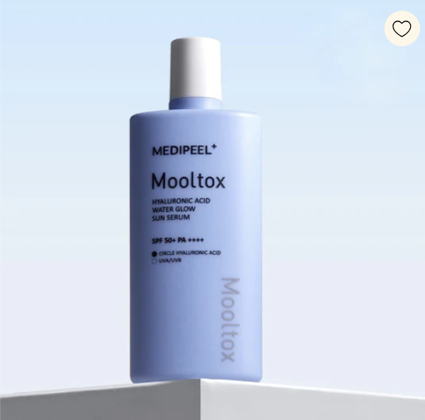 Siero Solare Idratante SPF50+ con Acido Ialuronico – Medi-Peel Mooltox Glow 52ml