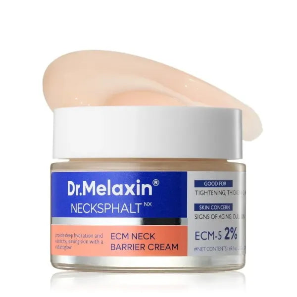 crema per rassodare collo Necksphalt ECM Neck Barrier Cream – 50ml DR.MELAXIN