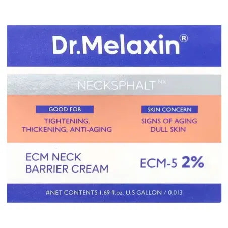 crema per rassodare collo Necksphalt ECM Neck Barrier Cream – 50ml DR.MELAXIN