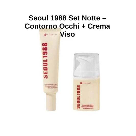 KSECRET Seoul 1988 – Set Notte retina (Crema Occhi + Crema viso)