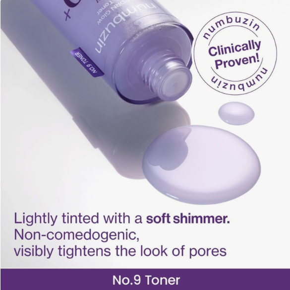 (VALORE 65.65E) SET  Numbuzin No.9 NAD+  Illuminante & Rassodante (Tonico 150ml + Essence 50ml)