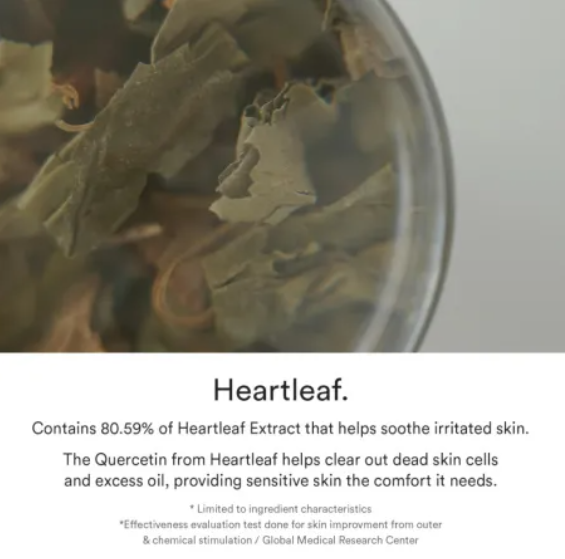 Siero coreano lenitivo calmante Abib Heartleaf essence Calming pump 50ml