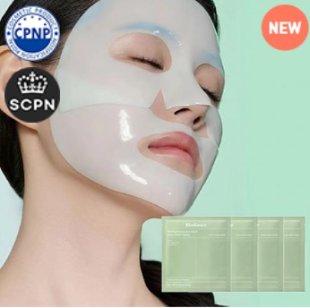 🌊 Biodance – Refreshing Sea Kelp Real Deep Mask (4EA)  Maschera Hydrogel Riequilibrante Overnight – Pori, Sebo e Pelle Acneica