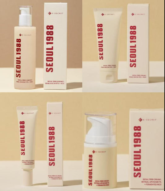 valore 106 Euro Kit Anti-Age Coreano Completo con Retinal & Snail – KSECRET Seoul 1988 (4 prodotti)