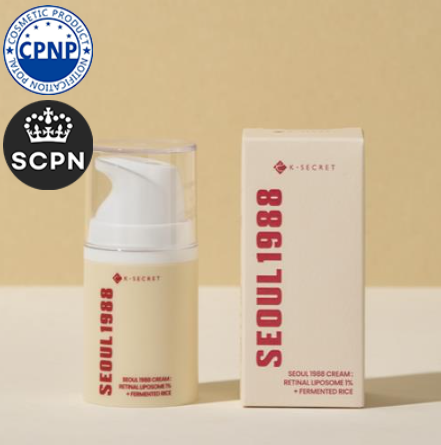 Crema Notturna  RETINAL  K-SECRET Seoul 1988 Cream – Retinal Liposome 1% + Fermented Rice 50ml