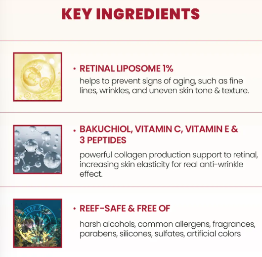 KSECRET Crema Notturna  RETINAL  K-SECRET Seoul 1988 Cream – Retinal Liposome 1% + Fermented Rice 50ml