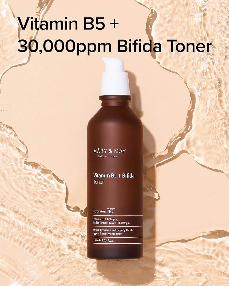 TONICO ANTIRUGHE - ANTIAGE Mary&May Vitamin B5+Bifida Toner 120ml