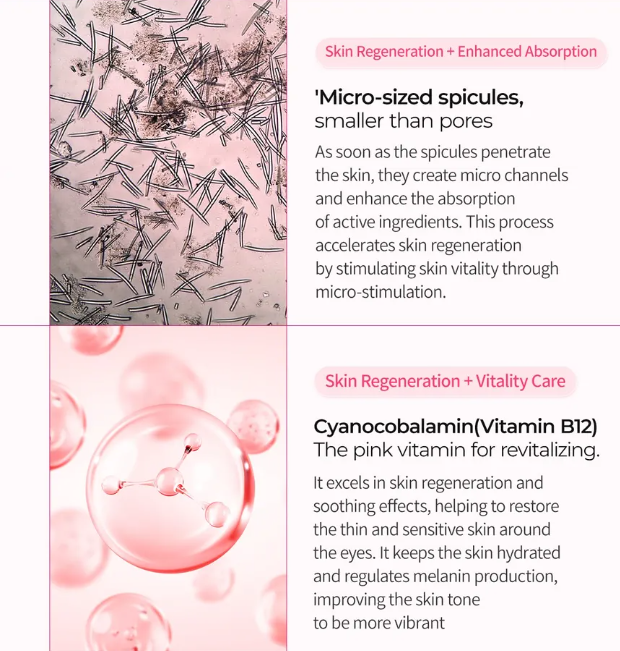 Siero Rigenerante per Contorno Occhi Dr. Melaxin Cemenrete Cyano Pink Spicule Serum 30ml