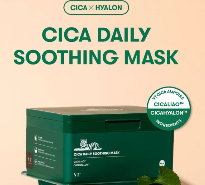 VT Cosmetics – Maschere Viso Cica Daily Soothing (30pz)