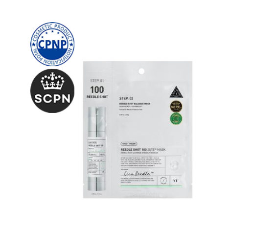 VT Cica Reedle™ Needle Shot Mask – 3 Intensità (50 / 100 / 300)  1PZ
