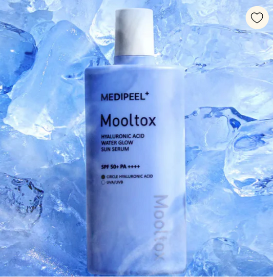 Siero Solare Idratante SPF50+ con Acido Ialuronico – Medi-Peel Mooltox Glow 52ml