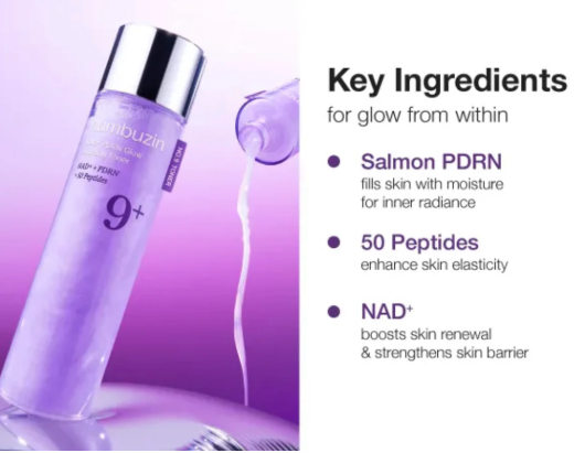 Tonico  NAD+ PDRN  Illuminante Numbuzin No.9+ 150ml