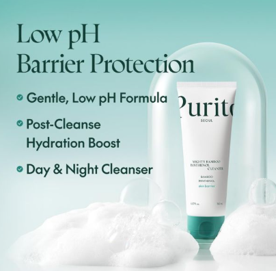 PURITO SEOUL Mighty Bamboo Panthenol Cleanser 150ml